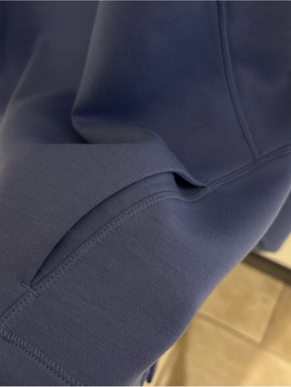 Spyder Active Womens Large Long Sleeve Kangaroo Pocket Blue Activewear Sweater - Picture 3 of 7